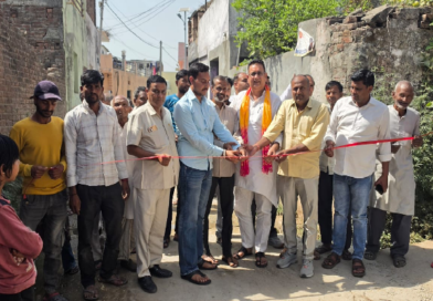 महेश्वरी गांव में विकास का नया अध्याय शुरू, दो राज्यों को जोड़ने वाली सड़क का वर्षों बाद निर्माण कार्य प्रारंभ